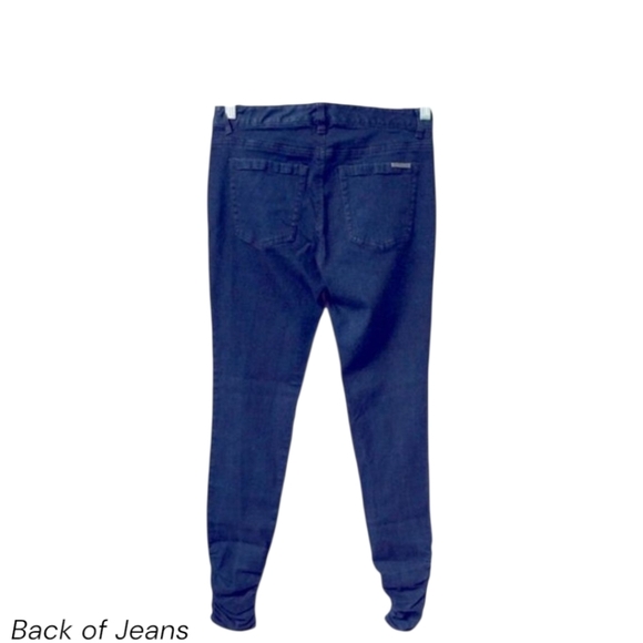 MICHAEL KORS Dark blue Low Rise Skinny Jeans Size 4 - Picture 9 of 11